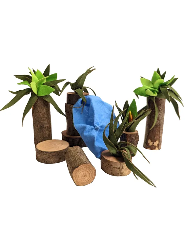 Merkproduct Magic Wood Planten en waterval