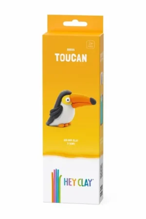 Nieuw Hey Clay interactieve boetseerkleiset - vogel - toekan