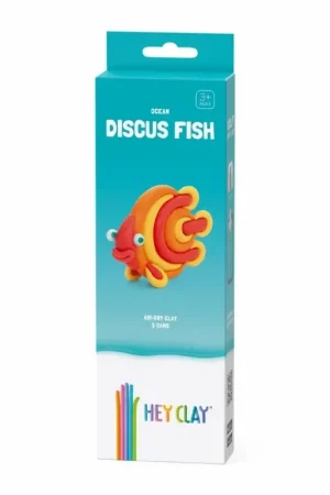 Hey Clay interactieve boetseerkleiset - oceaandier - discusvis Fabrieksprijs