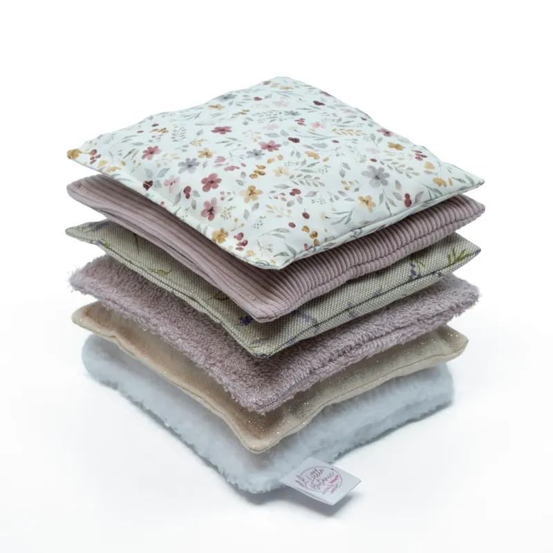 Koopje Little Botanic Label - 6 stuks Mauve Pittenzakjes