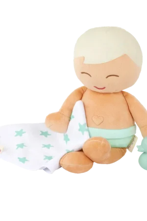 LullaBaby - Knuffelbadpop Jongen met accessoires Lage Prijs