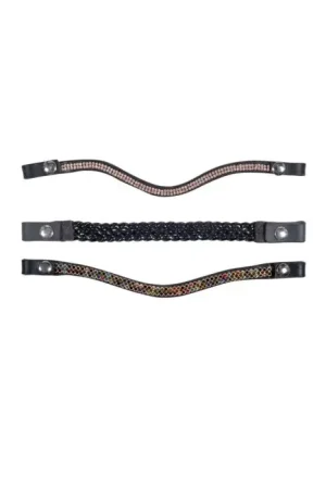 Populair HKM - frontriemen voor stokpaard hobby horse - bont