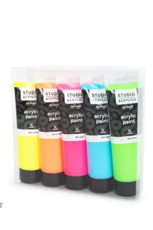 Alleen Vandaag Creall - Acrylverf fluor (5x120 ml)