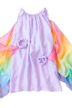 Sarah's Silks - verkleedkleding - lila feeënjurk - 4-9 jaar Lage Kosten