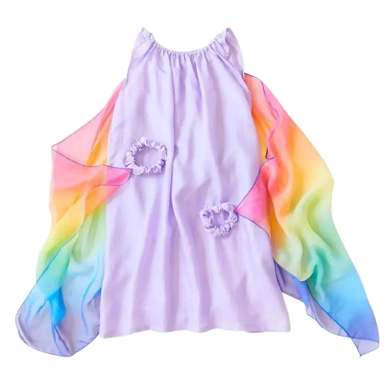 Sarah's Silks - verkleedkleding - lila feeënjurk - 4-9 jaar Lage Kosten