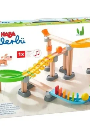 Knikkerbaan Kullerbü Melodieuze Domino (2+ jaar) - Haba Voordeelprijs