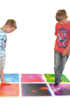 Eduplay - 6 Grote Sensorische Vloertegels (50x50cm) Merkproduct