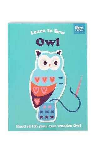 Shop Nu Rex London - Leer Naaien Houten Naaiset Uil