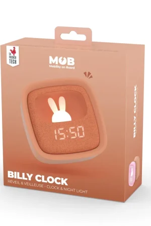 MOB - Billy wekker & nachtlampje - Caramel Premium
