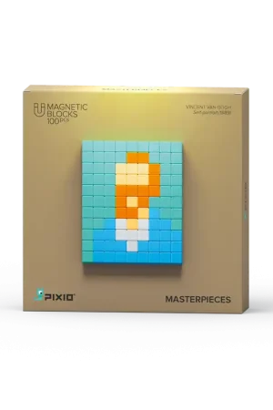 Flitsaanbieding Pixio - Masterpiece Van Gogh - 100 magneetblokjes