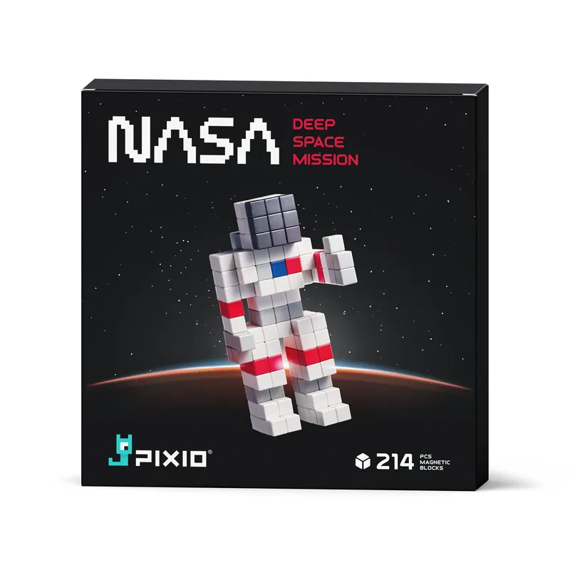 Direct Beschikbaar Pixio - Story NASA Deep Space Mission - 214 magneetblokjes