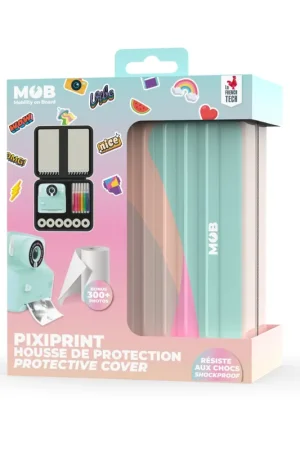 Actieprijs MOB - PixiPrint Travel Recharge Pack - Hoes + 4 printrollen