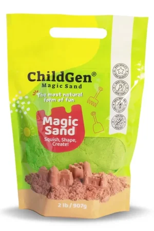 Childgen - magisch zand groen 907gr Aanbieding