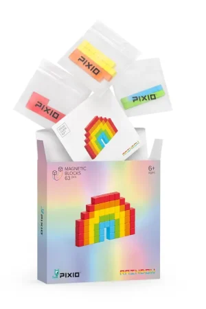 Must-Have Pixio - Story serie Rainbow - 63 magneetblokjes