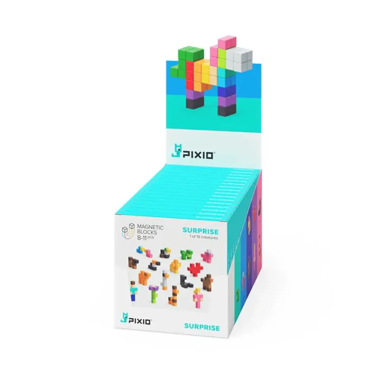 Bestseller Pixio - Surprise Display Box - 16 boxen met 16 magneetblokjes
