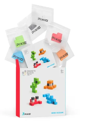 Hete Deal Pixio - Story Mini Ocean - 137 magneetblokjes
