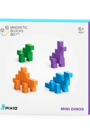 Hoge Kwaliteit Pixio - Story serie Mini Dinos - 80 magneetblokjes