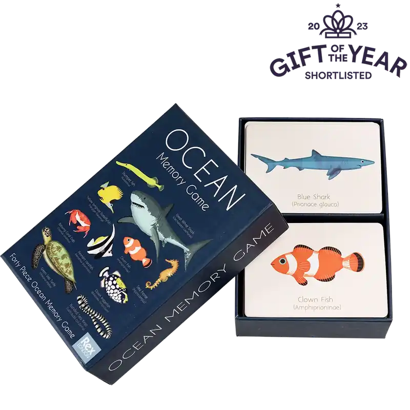 Nieuw Rex London - Memory Spel Oceaan (40 stukjes)