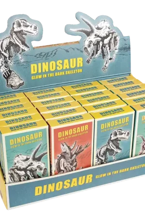 Weekendaanbieding Rex London - Bouwpakket Dinosaurusskeletten die Oplichten in het Donker