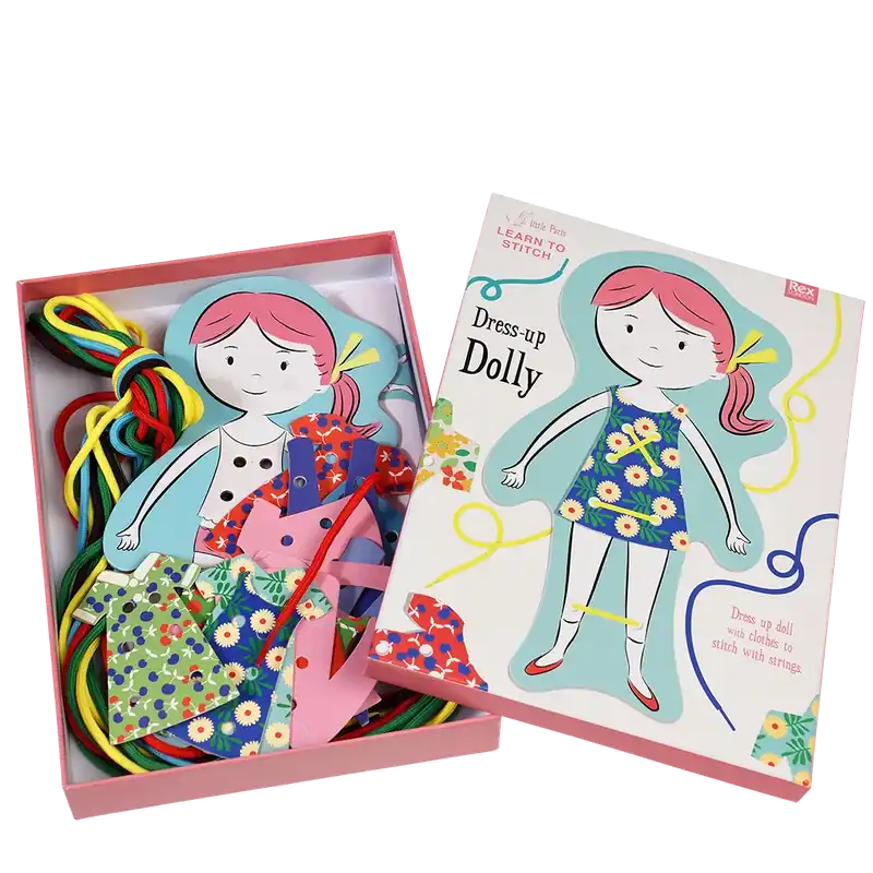 Rex London - Leer Naaien Pop Aankleden Set Dagaanbieding