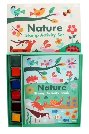 Dagaanbieding Rex London - Stempelset Natuur