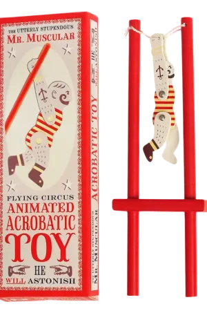 Bestseller Rex London - Houten Acrobaat Speelgoed Meneer Spierbal