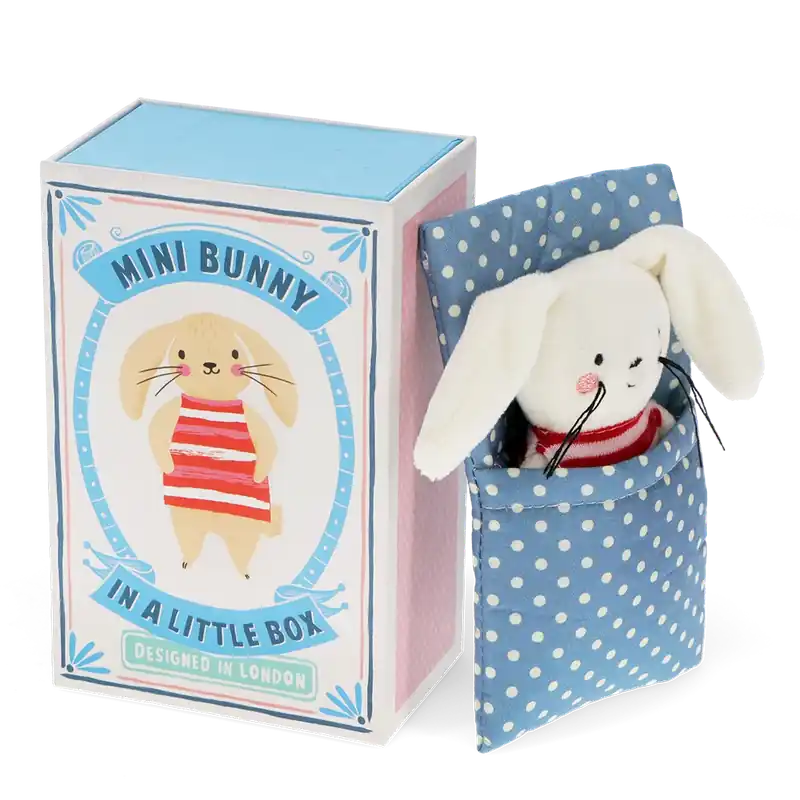 Uitverkoop Rex London - Knuffelkonijn in Doosje