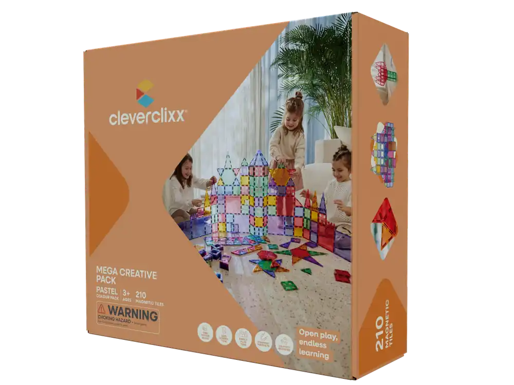 Merkproduct Cleverclixx - Cleverclixx - Mega Creative Pack Pastel 210 Stuks