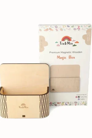 Tix&Mix - Magnetische Magic Box Hout Exclusieve Aanbieding