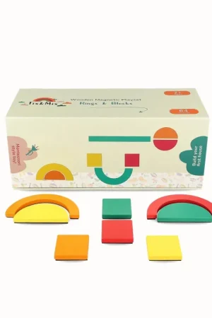 Tix&Mix - Magnetische Speelset Ringen en Blokken 64 Stuks Koop Vandaag