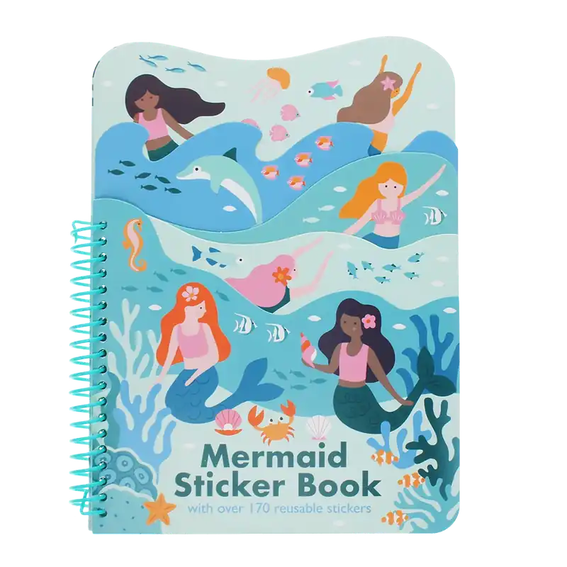 Rex London - Herbruikbaar Stickerboek Zeemeermin Superprijs
