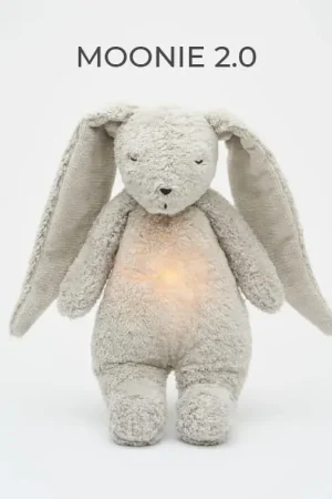 Gecertificeerd Moonie Konijn Knuffel met Nachtlampje Gray