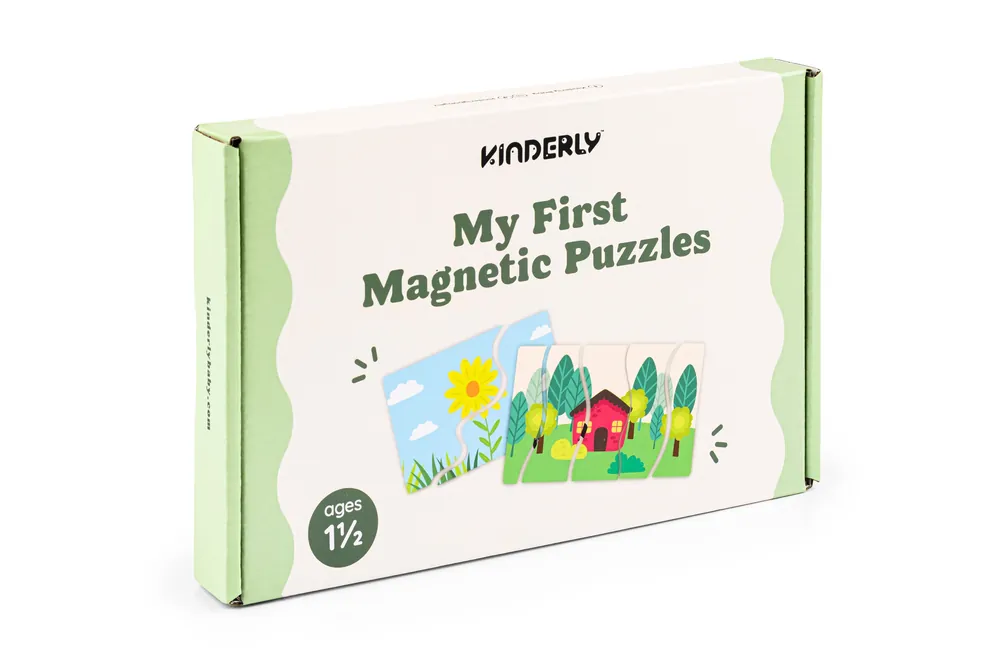 Kinderly Mijn Eerste Magnetische Puzzels (20-delig) Hoge Kwaliteit
