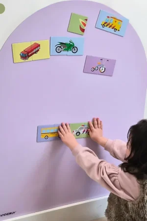 Seizoensaanbieding Kinderly Verwijderbaar Magnetisch Behang Lilac