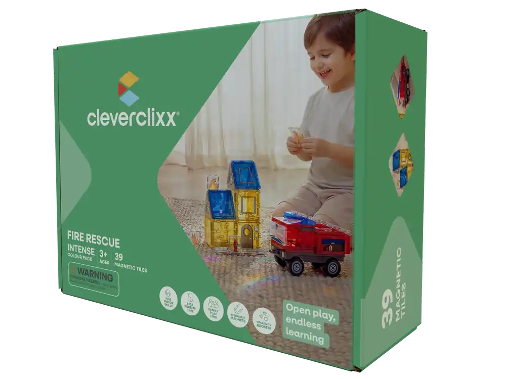 Cleverclixx - Cleverclixx - Brandweer Reddingsset Intense 39 Stuks Uitverkoop