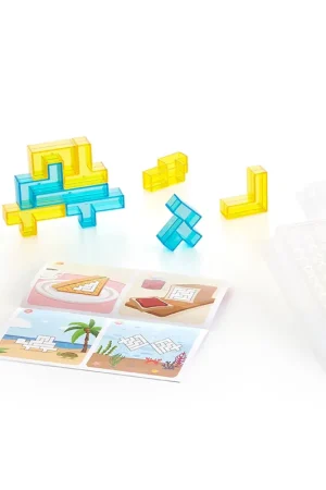 Edx Education - 3D Pentomino Puzzel - Set van 24 blokken Hete Deal