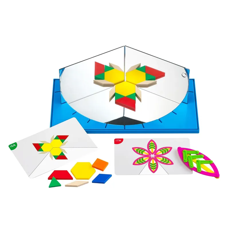 Aanbieding Edx Education - Junior Geoland Spiegelset met Patronen en Activiteiten