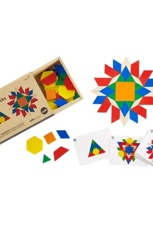 Edx Education - Busy Play Patroonblokken - Set van 60 Merkproduct