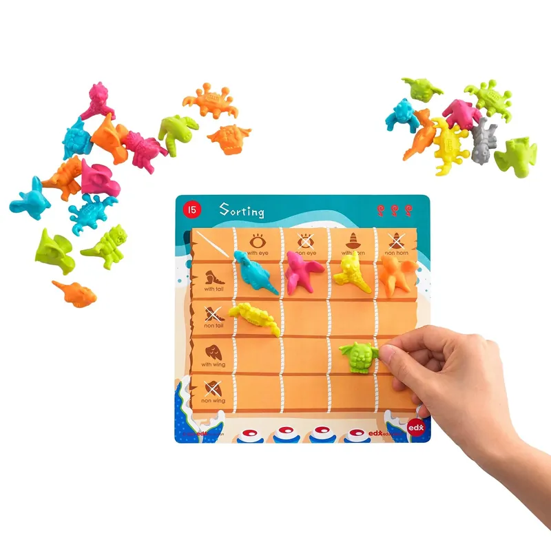 Edx Education - Monster Tellers Activiteitenset - 72 stuks Uitverkoop