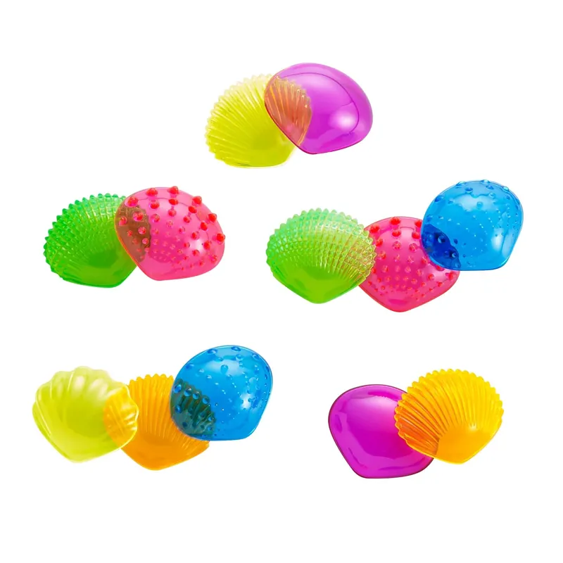 Edx Education - Doorschijnende Sensorische Schelpen Neon - Set van 72 Koop Online