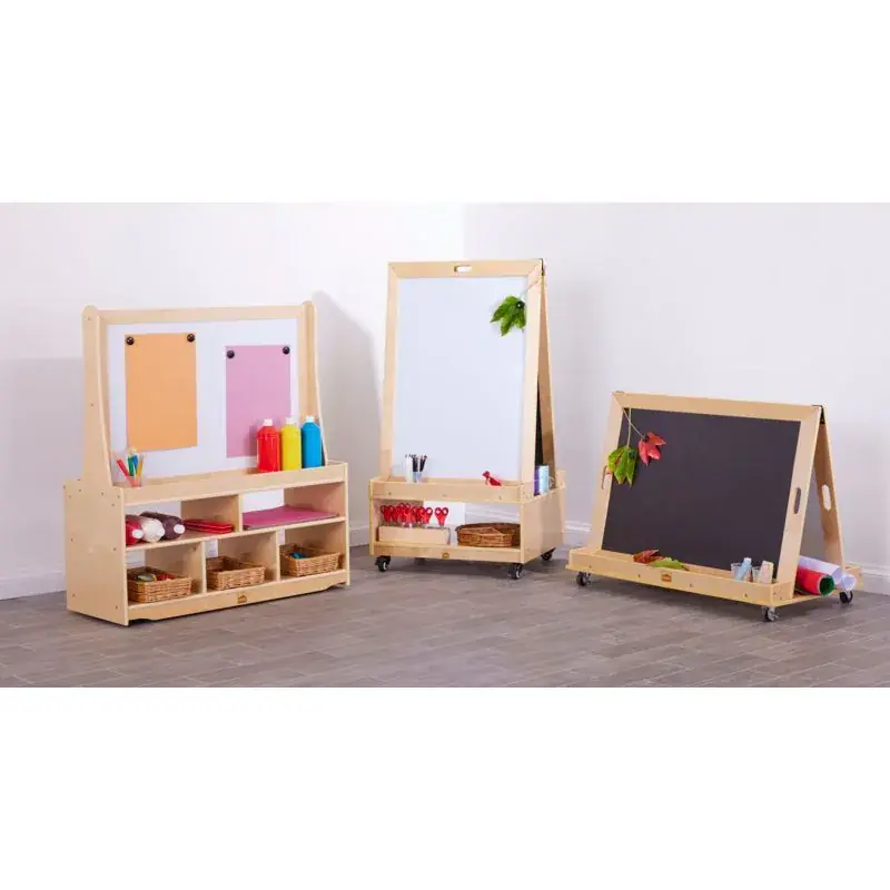 Dagaanbieding Cosy - Brede Magnetische Schildersezel met Wielen