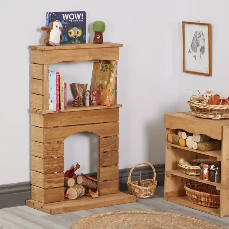Weekendaanbieding Cosy - Houten Speelhaard voor Poppenhuis