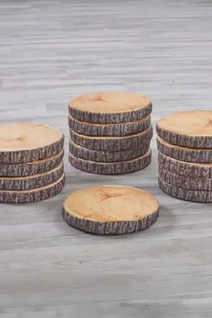 Alleen Vandaag Cosy - Boomstam Zitschijven Set (15 stuks)