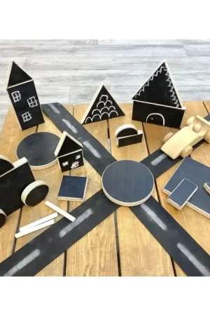 Actieprijs Cosy - Krijt Dorpje 20 Stuks