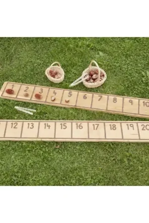 Bestel Nu Cosy - Getallenlijn op Houten Planken 0-10 en 11-20