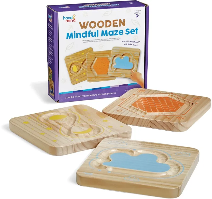 Learning Resources - Houten Mindful Doolhof Set Bestseller