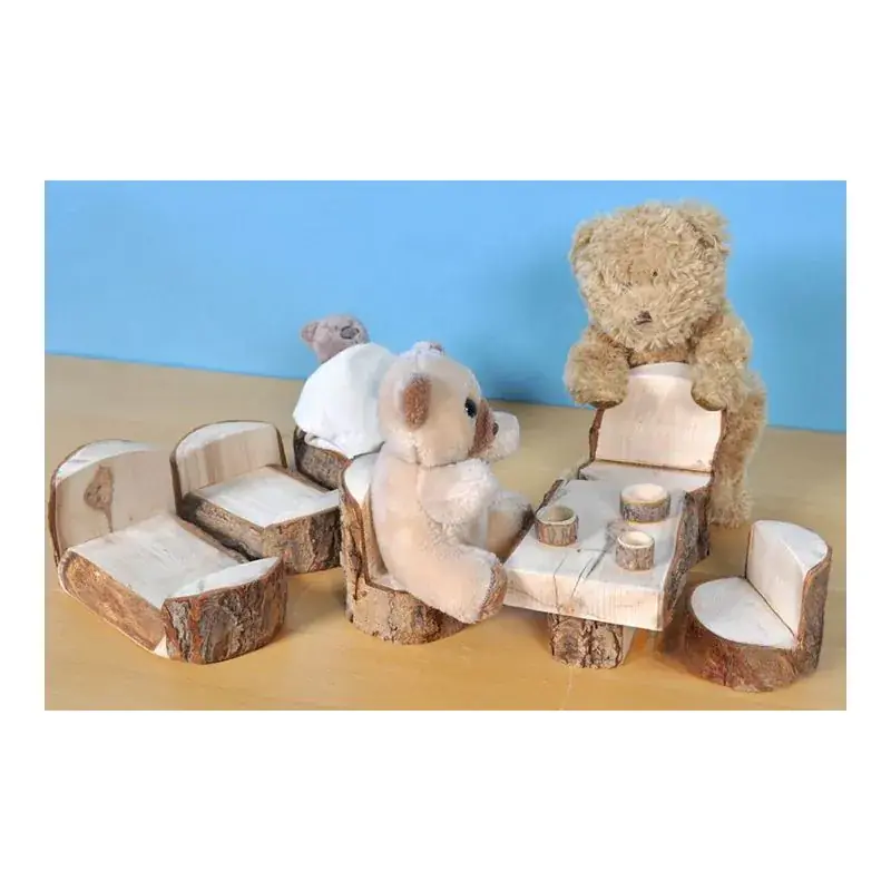 Betaalbaar Cosy - Drie Beren Rustiek Rollenspel Set