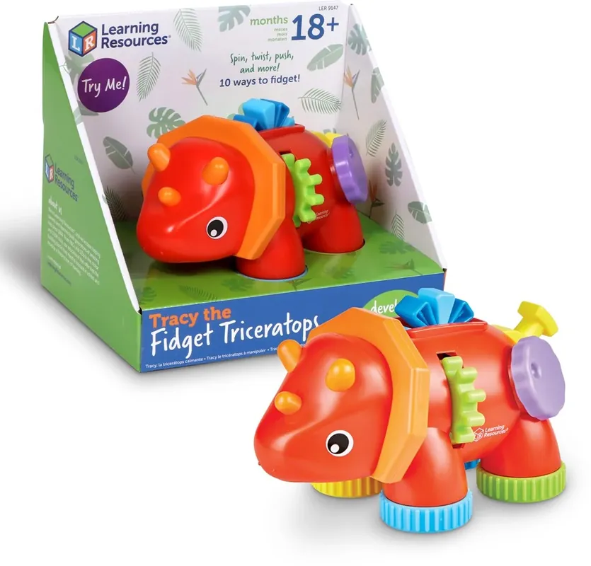 Learning Resources - Tracy de Friemelfiguur Triceratops Veilige Betaling