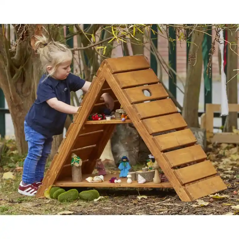 Cosy - Boshuis met Kijkgaatjes op Twee Verdiepingen Must-Have