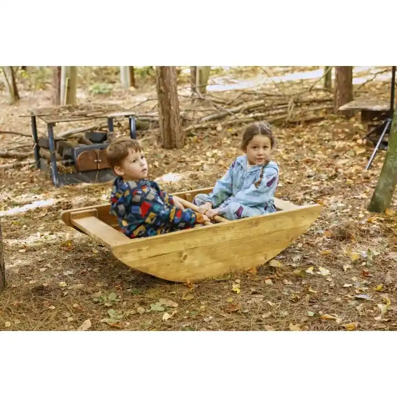 Hete Deal Cosy - Schommelboot met Trap voor Buiten
